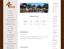 Tablet Screenshot of bindslev-harmonikatraef.dk